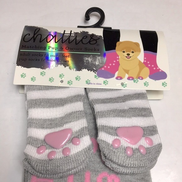 CHATTIES Matching Pup & Owner Socks (Set of 2) - Picture 5 of 10